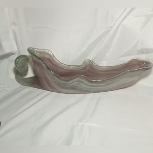 Vintage blown glass Murino style. Centerpiece